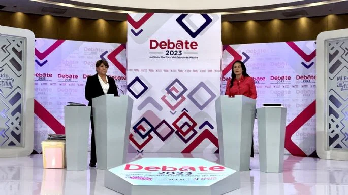 ¿Quién ganó el debate entre Delfina Gómez y Del Moral? Esto dicen encuestas difundidas por Morena