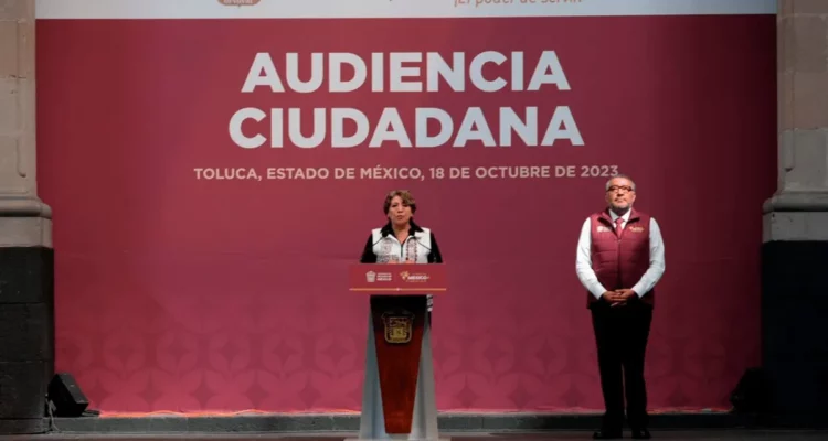 Arranca Gobernadora Delfina Gómez Audiencias Ciudadanas; “las puertas de Palacio de Gobierno están abiertas”