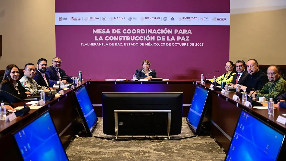 Mejora percepción de seguridad en el Estado de México, informan a Gobernadora Delfina Gómez