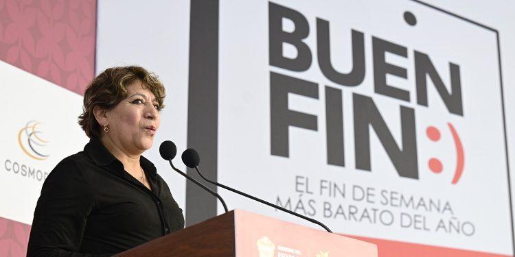 Delfina Gómez, puso en marcha el “Buen Fin 2023”