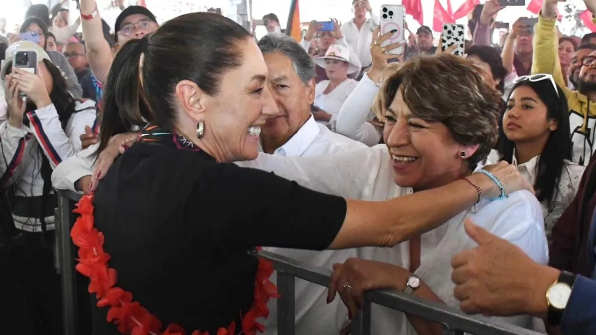 Se suma Delfina Gómez al encuentro de Claudia Sheinbaum con simpatizantes y militantes de Morena en el Edomex