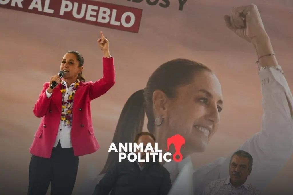 Delfina Gómez arropa a Claudia Sheinbaum durante gira por el Edomex