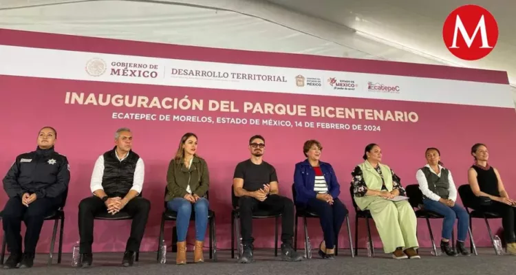 Parque Bicentenario en Ecatepec será el de mayor demanda del país: Delfina Gómez
