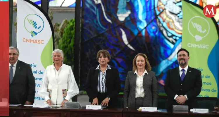 Delfina Gómez asiste a primera sesión del Consejo Nacional de Mecanismos Alternativos de Solución de Controversias
