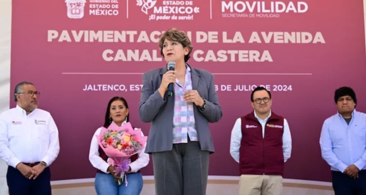 Delfina Gómez arranca 54 obras de movilidad y transporte para el Estado de México