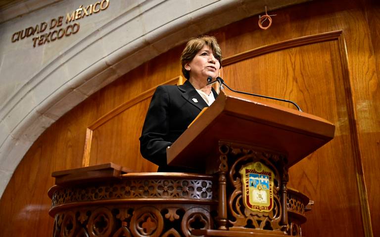 Delfina Gómez podría acudir a la Legislatura a rendir informe