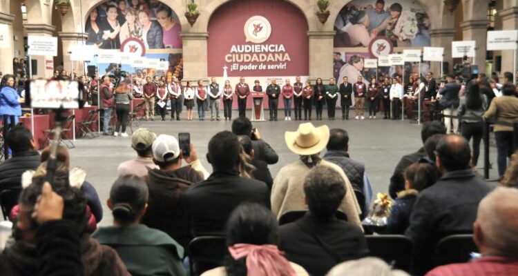 “¡La voz del pueblo es el centro de mi administración!”, asegura Delfina Gómez Álvarez al arrancar la Tercera Audiencia Ciudadana