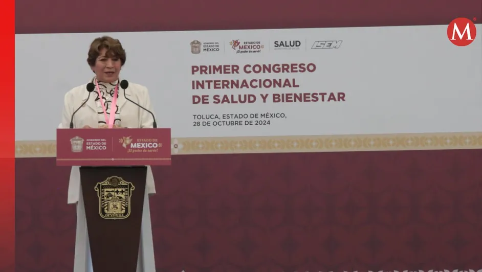 Delfina Gómez inaugura primer Congreso Internacional de Salud y Bienestar