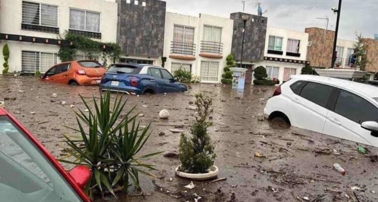 Delfina Gómez y Claudia Sheinbaum construirán nuevo drenaje en Chalco