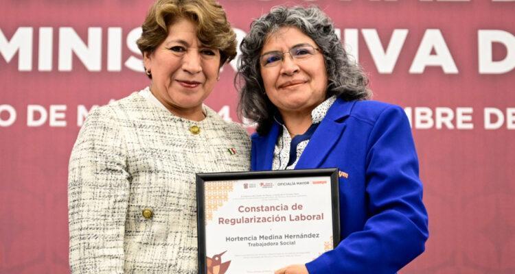 Rescate histórico del ISSEMYM: Gobernadora Delfina Gómez inyecta 100 mdp y basifica a 210 trabajadores médicos y administrativos