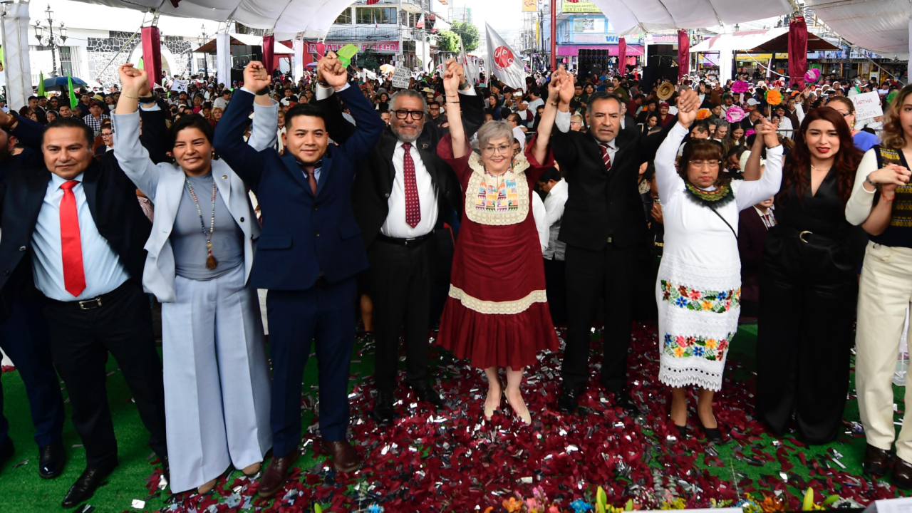 Liderazgo de la gobernadora Delfina Gómez Álvarez guiará la transformación en los municipios del oriente del Edomex