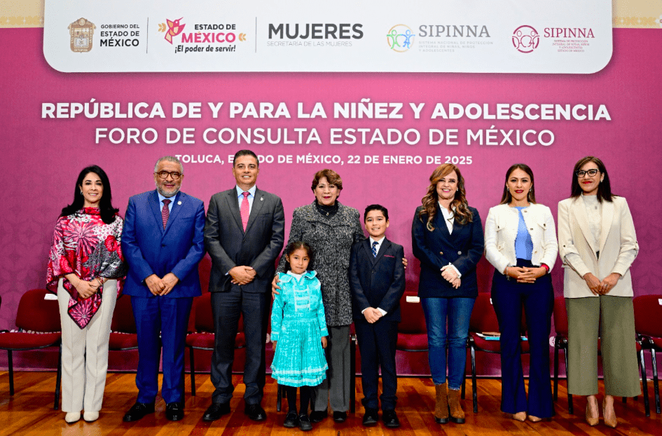 Inaugura Delfina Gómez el Foro ‘Derechos Humanos de Niñas, Niños y Adolescentes en la Construcción del Desarrollo’