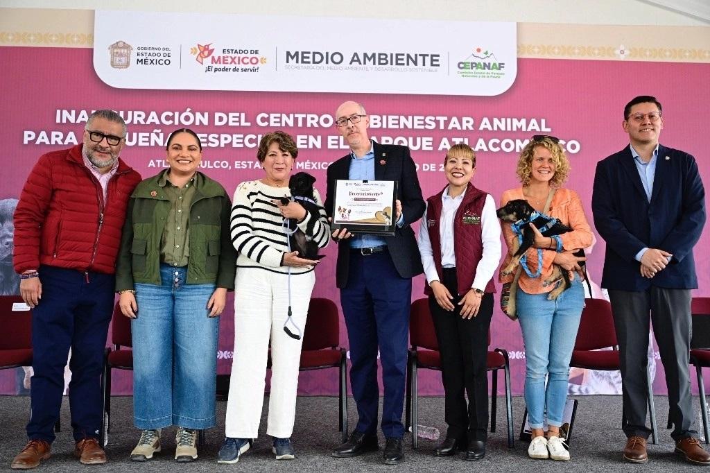 Inaugura Gobernadora Delfina Gómez Álvarez Centro para Pequeñas Especies en Atlacomulco