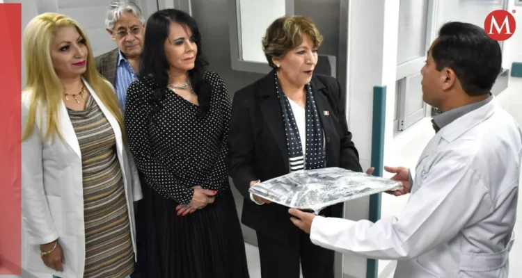 Delfina Gómez entrega obras de rehabilitación en hospitales de Toluca por más de 154 mdp