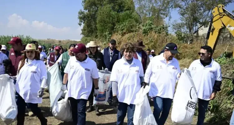 Avanza Delfina Gómez Álvarez en Campaña “Limpiemos Nuestro Edoméx”