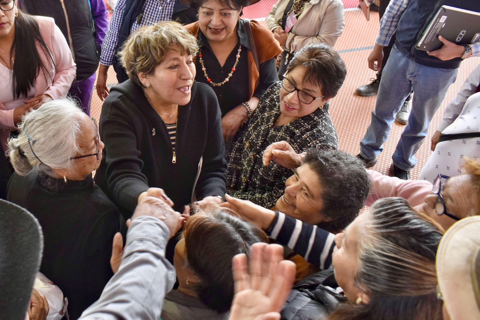 Delfina Gómez reitera construir una vida en paz y libre de violencia para las mujeres en EdoMéx