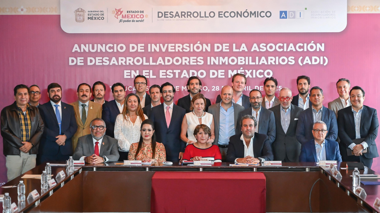 Anuncia Delfina Gómez inversión histórica de 3 mil 700 mdd para vivienda y generación de más de 150 mil empleos en el Estado de México