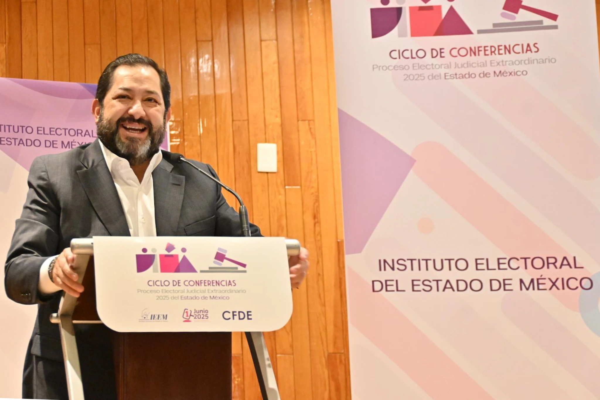 Elección consolidará una mejor justicia en Edomex: Francisco Vázquez