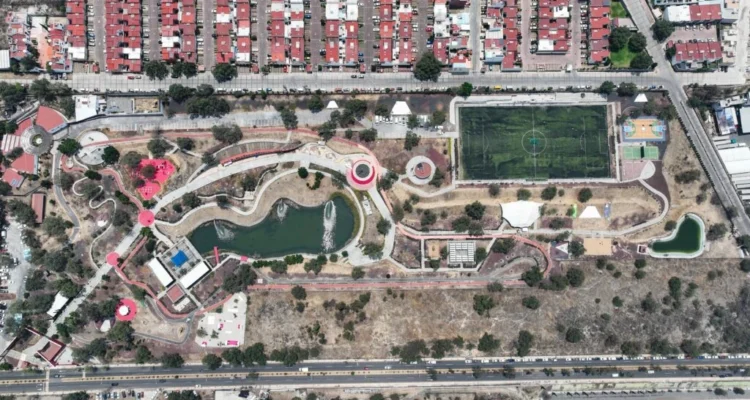 Entrega Delfina Gómez rehabilitación del Parque de la Ciencia en Tlalnepantla