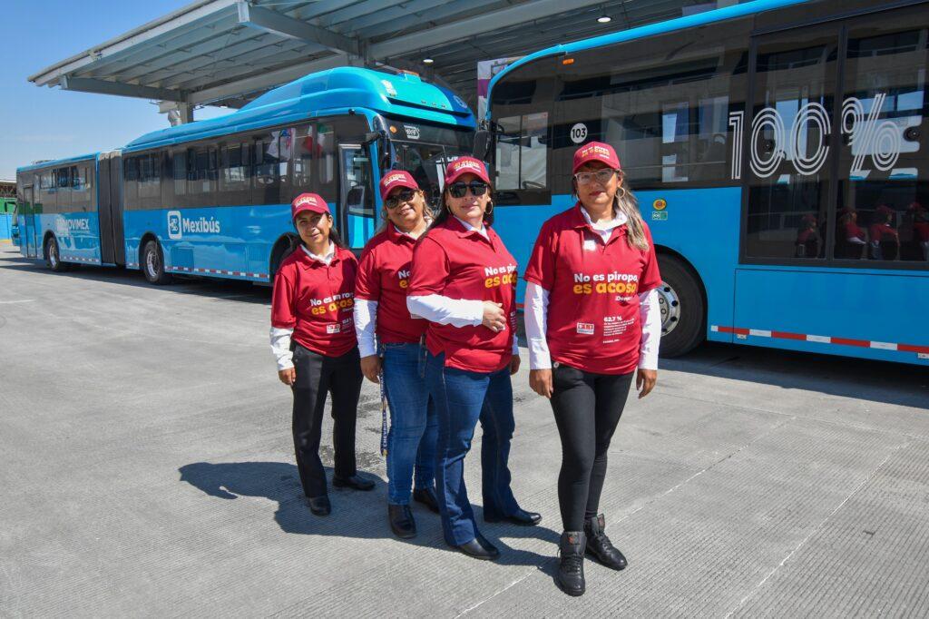 Presenta Delfina Gómez protocolo para prevenir y atender acoso en transporte público