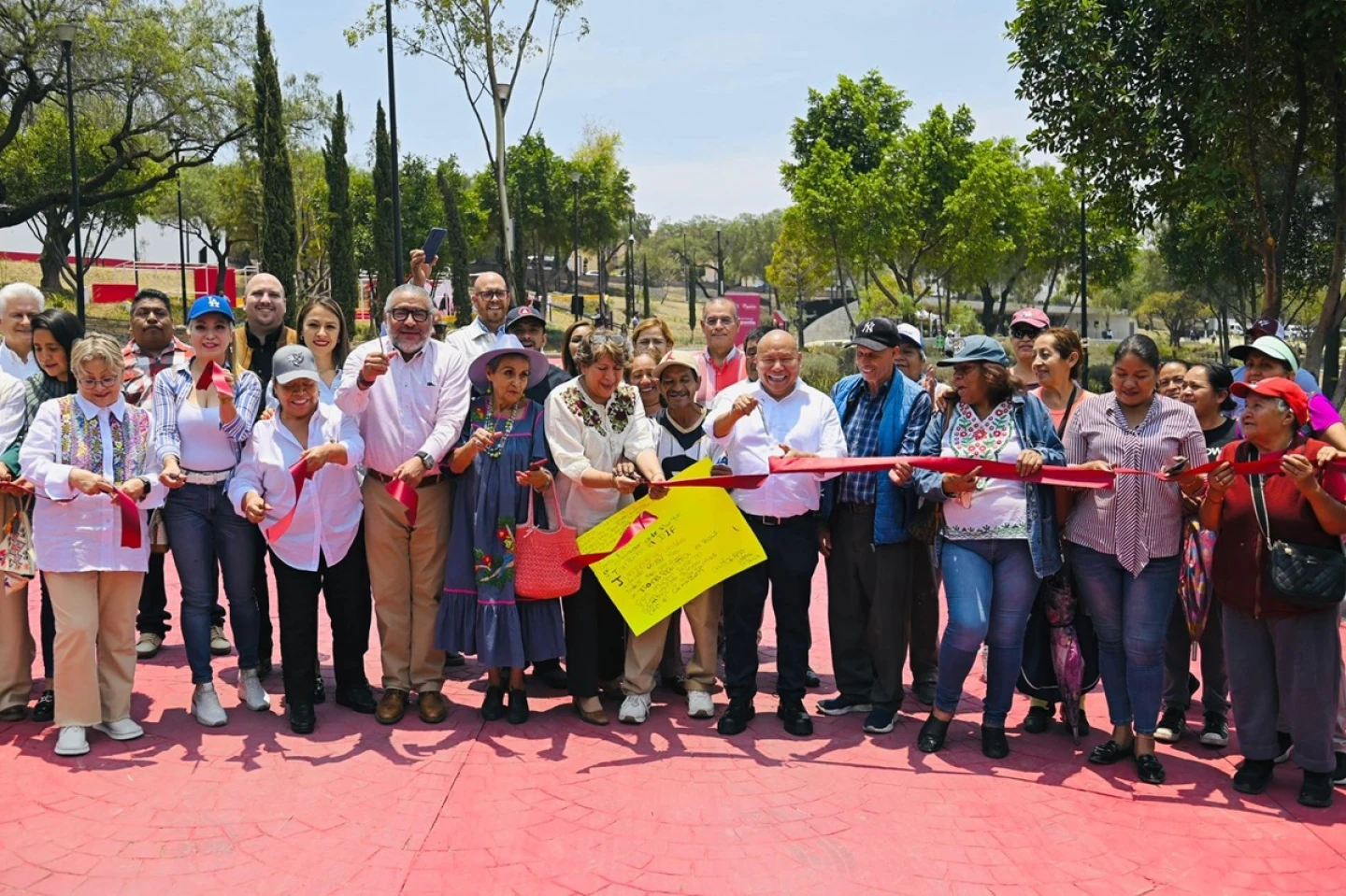 Delfina Gómez encabeza reapertura del Parque de la Ciencia en Tlalnepantla rehabilitado