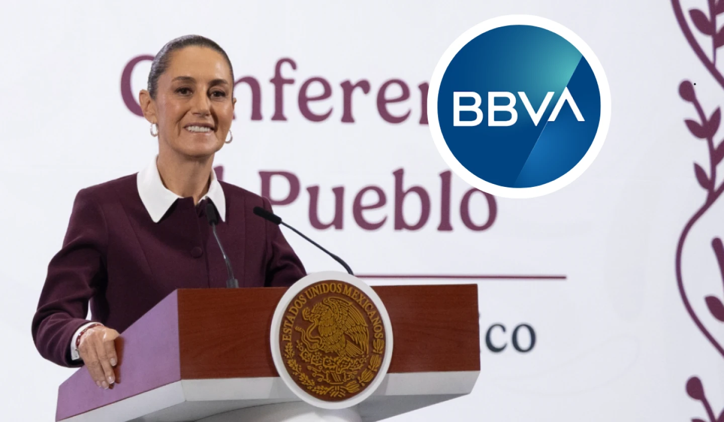 BBVA invertirá 100 mil millones de pesos en México durante el sexenio de Claudia Sheinbaum