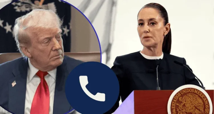 Sheinbaum revela que tuvo una conversación con Trump, ESTO acordaron