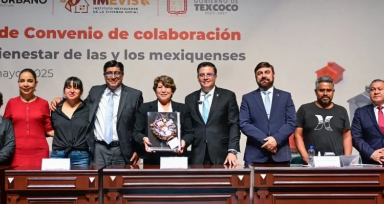 Regresa Delfina Gómez a Texcoco para entregar títulos de propiedad