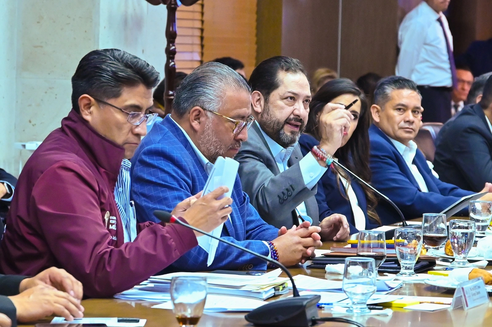 Analizan GPmorena y Ejecutivo agenda de periodo de receso legislativo