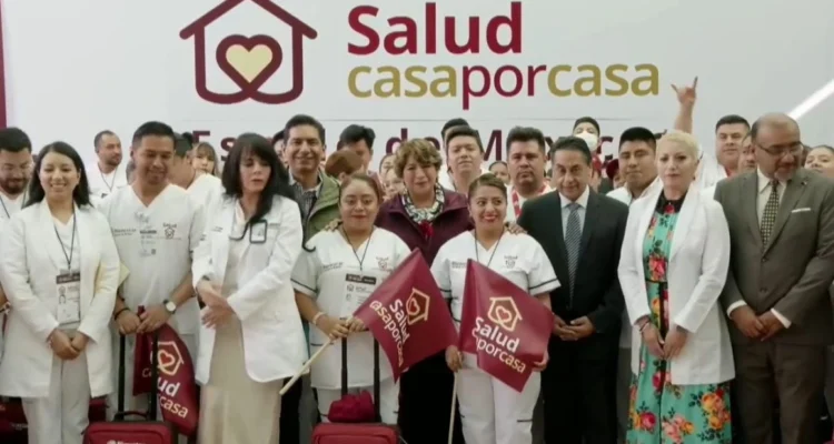 Pone en marcha Delfina Gómez Programa «Salud Casa por Casa»