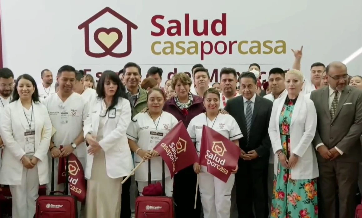 Pone en marcha Delfina Gómez Programa «Salud Casa por Casa»