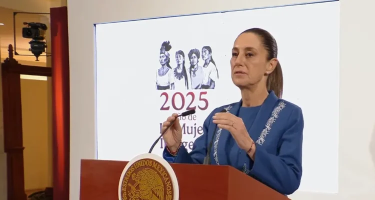 Sheinbaum señala como «visita de cortesía» la reunión con Christopher Landau