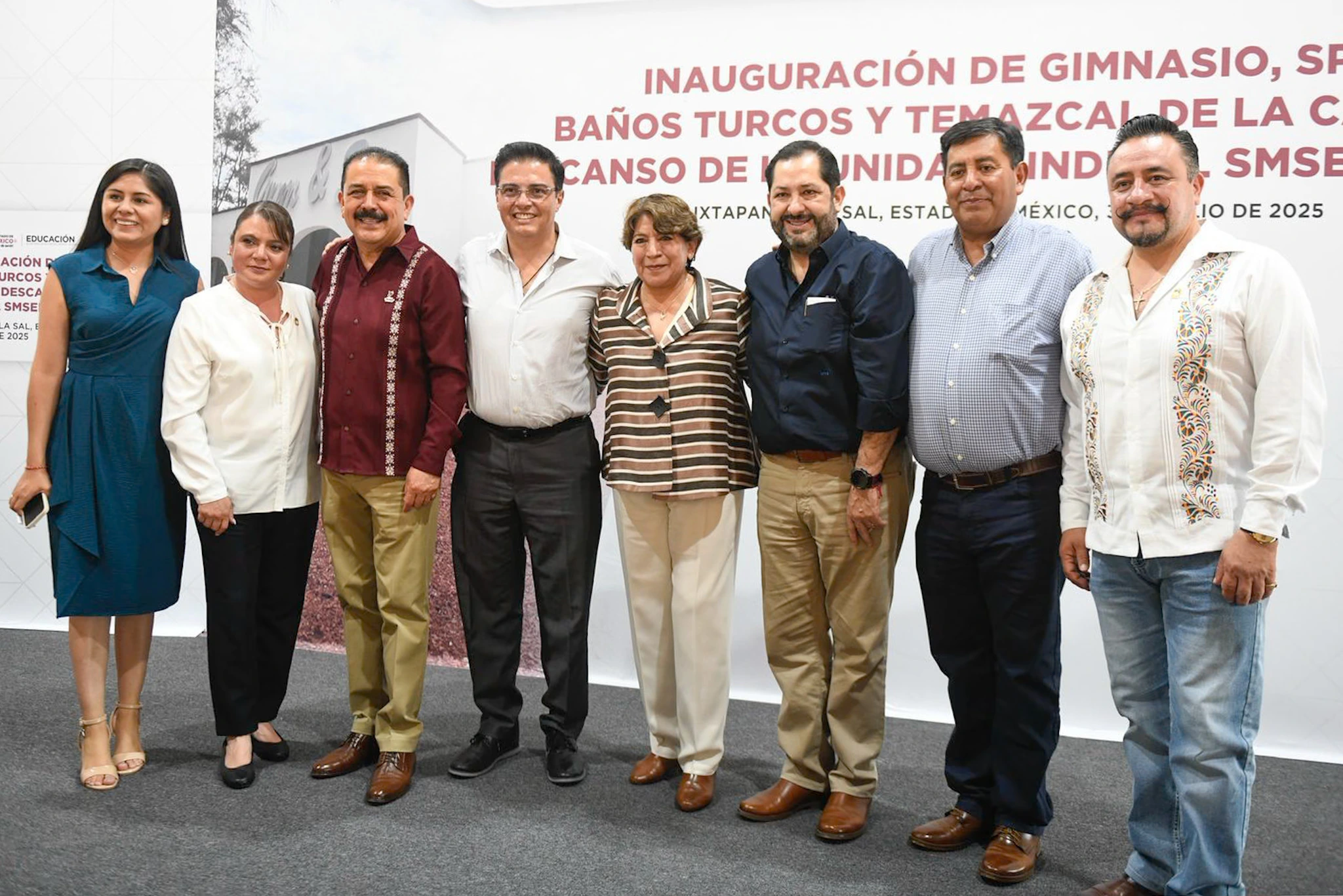 Acude Francisco Vázquez a inauguración de ampliación del Ixtamil-SMSEM