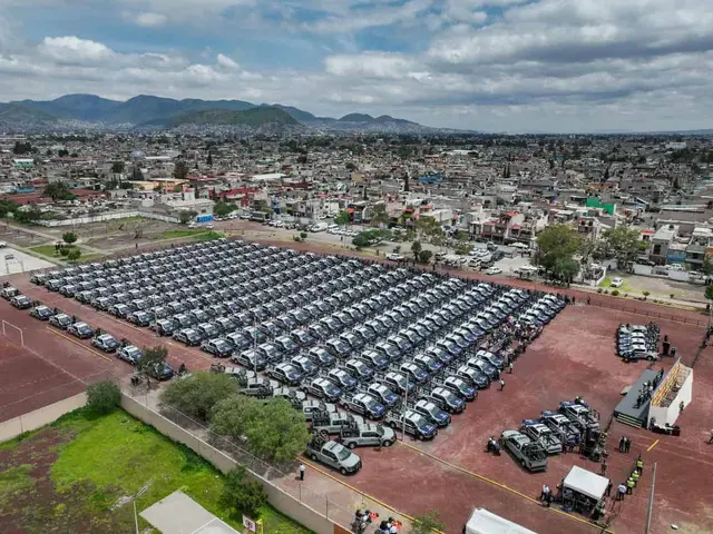 Refuerzan seguridad en Ecatepec con drones, luminarias y operativos clave
