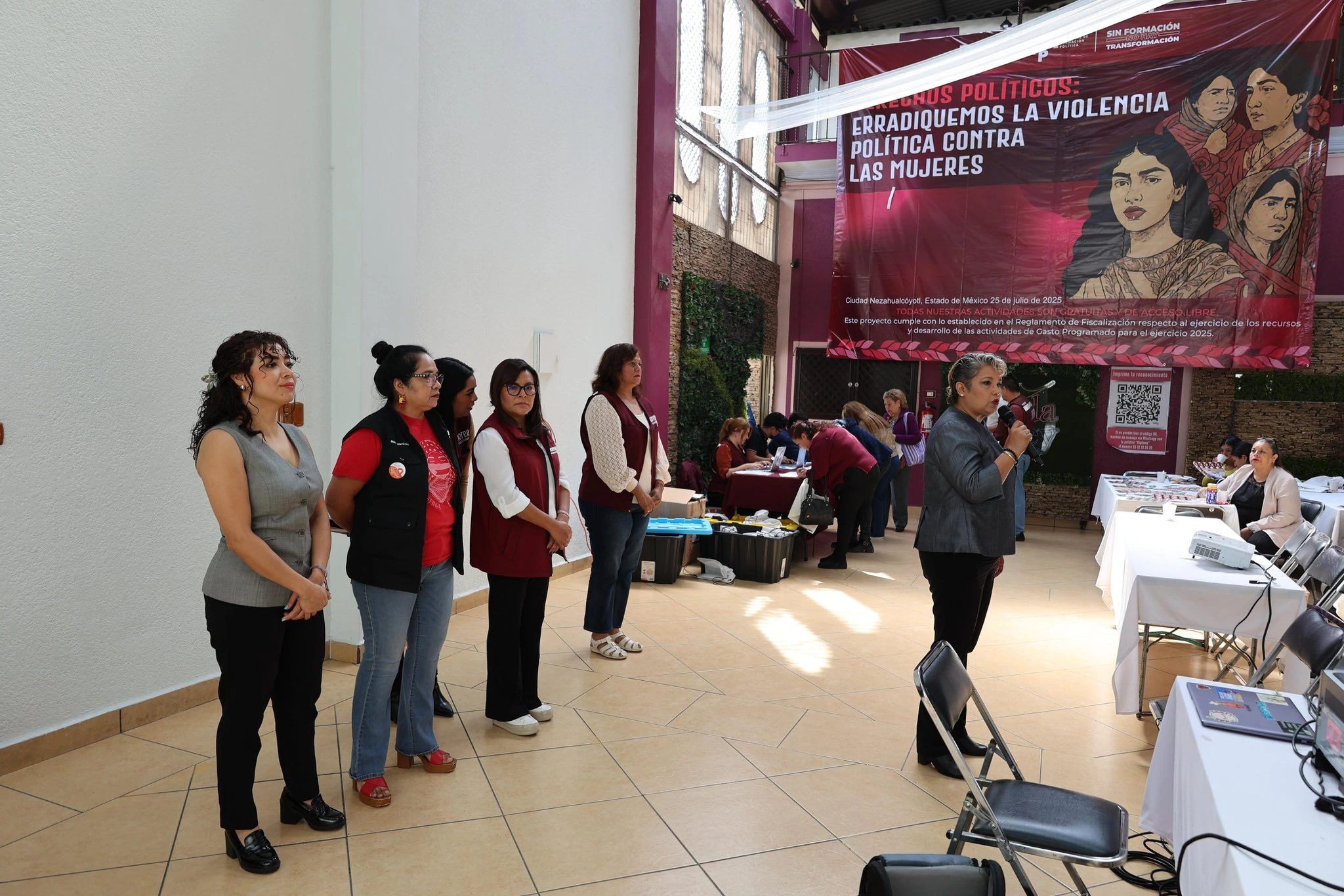 Taller “Derechos políticos: erradiquemos la violencia política contra las mujeres”