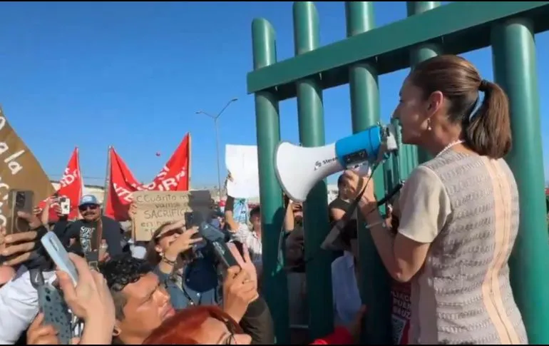 No vamos a hacer nada que no quiera la gente: Sheinbaum ante megapuerto en Ensenada