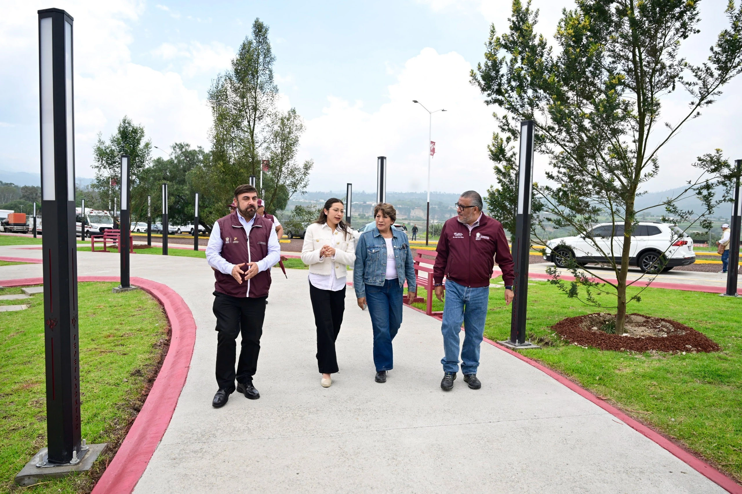 Con inversión de 59 mdp, Gobernadora Delfina Gómez Álvarez rentrega parque y teatro al aire libre en Zona Oriente del EdoMéx