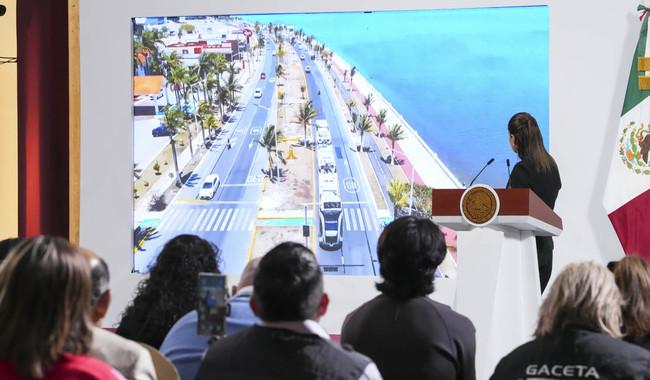 Presidenta Claudia Sheinbaum anuncia inicio de operaciones del tren ligero de Campeche a partir del próximo 20 de julio