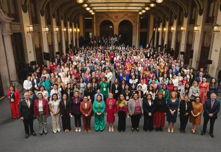 Claudia Sheinbaum inaugura conferencia sobre las Mujeres de América Latina y el Caribe